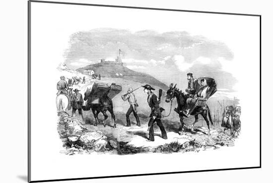 New Ambulance Transport Service, 1855-null-Mounted Giclee Print