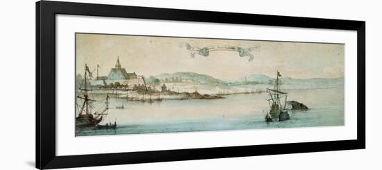 New Amsterdam, New Netherland, 1650-Laurens Block-Framed Premium Giclee Print