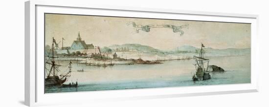 New Amsterdam, New Netherland, 1650-Laurens Block-Framed Premium Giclee Print