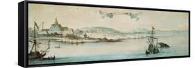 New Amsterdam, New Netherland, 1650-Laurens Block-Framed Stretched Canvas