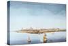 New Amsterdam on Manhattan Island in 1650-null-Stretched Canvas