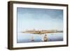 New Amsterdam on Manhattan Island in 1650-null-Framed Giclee Print