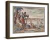 New Amsterdam or New York in America, C.1700-Pierre Mortier-Framed Giclee Print