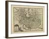 New and Accurate Map of Persia, with the Safavid and Mughal Empire-Emanuel Bowen-Framed Giclee Print