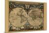 New and Accurate Map of the World-Joan Blaeu-Mounted Premium Giclee Print