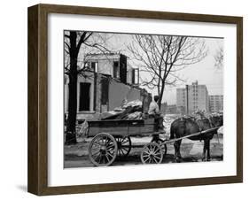 New Apartment Buildings Put Up by Chicago Housing Authority to Replace Slum Dwellings-Fritz Goro-Framed Photographic Print