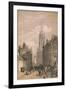 New Assembly Hall, Edinburgh, C1875-Thomas Picken-Framed Giclee Print