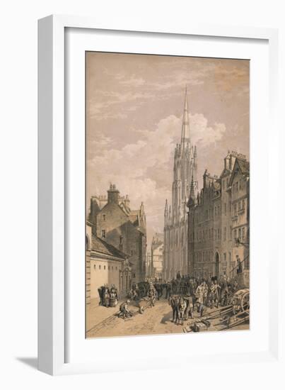 New Assembly Hall, Edinburgh, C1875-Thomas Picken-Framed Giclee Print