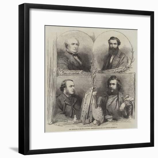 New Associates of the Royal Academy-Frederick John Skill-Framed Giclee Print