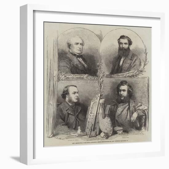 New Associates of the Royal Academy-Frederick John Skill-Framed Giclee Print