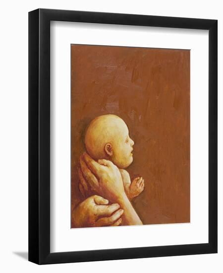 New Baby, 1994-Evelyn Williams-Framed Giclee Print