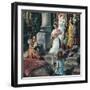 New Baby and Nurse-null-Framed Giclee Print