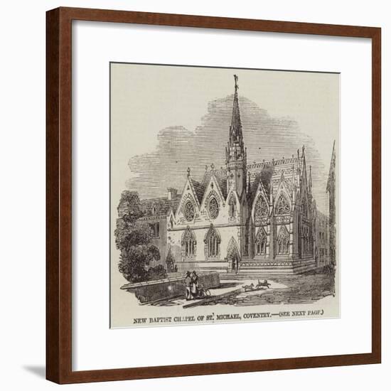 New Baptist Chapel of St Michael, Coventry-null-Framed Giclee Print