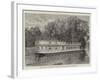 New Barge of Magdalen College, Oxford, Recently Launched-null-Framed Giclee Print