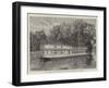 New Barge of Magdalen College, Oxford, Recently Launched-null-Framed Giclee Print