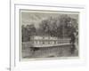 New Barge of Magdalen College, Oxford, Recently Launched-null-Framed Giclee Print