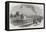 New Barge of the Oxford University Boat-Club-null-Framed Stretched Canvas