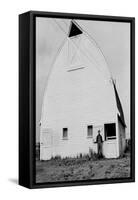 New Barn-Dorothea Lange-Framed Stretched Canvas
