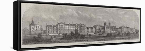 New Barracks for the Guards at Chelsea-null-Framed Stretched Canvas