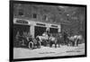 New Bedford, Massachusetts - Central Fire Station Exterior View-Lantern Press-Framed Art Print