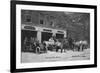 New Bedford, Massachusetts - Central Fire Station Exterior View-Lantern Press-Framed Art Print