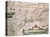 New Belgium, Plate from "Atlas Contractus" circa 1671-Nicholas Visscher-Stretched Canvas