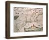 New Belgium, Plate from "Atlas Contractus" circa 1671-Nicholas Visscher-Framed Giclee Print