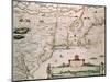 New Belgium, Plate from "Atlas Contractus" circa 1671-Nicholas Visscher-Mounted Giclee Print