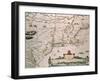 New Belgium, Plate from "Atlas Contractus" circa 1671-Nicholas Visscher-Framed Giclee Print