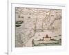 New Belgium, Plate from "Atlas Contractus" circa 1671-Nicholas Visscher-Framed Giclee Print