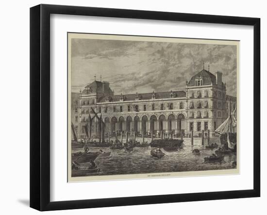 New Billingsgate Fish-Market-null-Framed Giclee Print