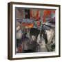 New Blue Scarf-Jodi Maas-Framed Giclee Print