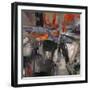 New Blue Scarf-Jodi Maas-Framed Giclee Print