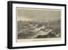 New Breakwater in the Harbour of Alexandria-null-Framed Giclee Print