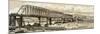 New Bridge Across the Willamette River at Portland, Oregon, 1880s-null-Mounted Giclee Print