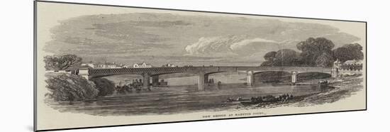 New Bridge at Hampton Court-null-Mounted Giclee Print