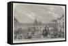 New Bridge over the Grand Canal in Venice-null-Framed Stretched Canvas