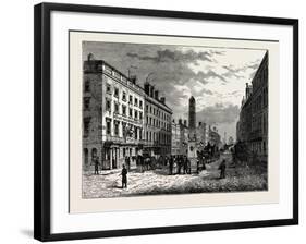 New Bridge Street and the Obelisk in 1795, London-null-Framed Giclee Print