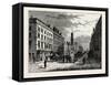 New Bridge Street and the Obelisk in 1795, London-null-Framed Stretched Canvas
