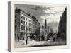 New Bridge Street and the Obelisk in 1795, London-null-Stretched Canvas