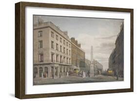 New Bridge Street, City of London, 1809-William James Bennett-Framed Giclee Print