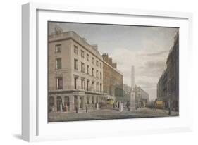 New Bridge Street, City of London, 1809-William James Bennett-Framed Giclee Print