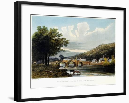 New Bridge, Vale of Ovoca, Co. Wicklow, 1835-null-Framed Giclee Print