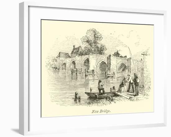 New Bridge-null-Framed Giclee Print