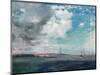 New Brighton from the Mersey, 1907 (Oil on Panel)-James Hamilton Hay-Mounted Premium Giclee Print