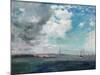 New Brighton from the Mersey, 1907 (Oil on Panel)-James Hamilton Hay-Mounted Giclee Print