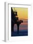 New Brighton Pier at Dawn, Christchurch, South Island, New Zealand.-David Wall-Framed Photographic Print