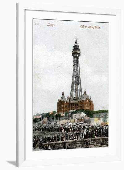 New Brighton Tower, Wallasey, Cheshire, C1898-C1921-null-Framed Giclee Print