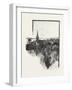 New Brunswick, a View in Fredericton, Canada, Nineteenth Century-null-Framed Giclee Print