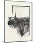 New Brunswick, a View in Fredericton, Canada, Nineteenth Century-null-Mounted Giclee Print